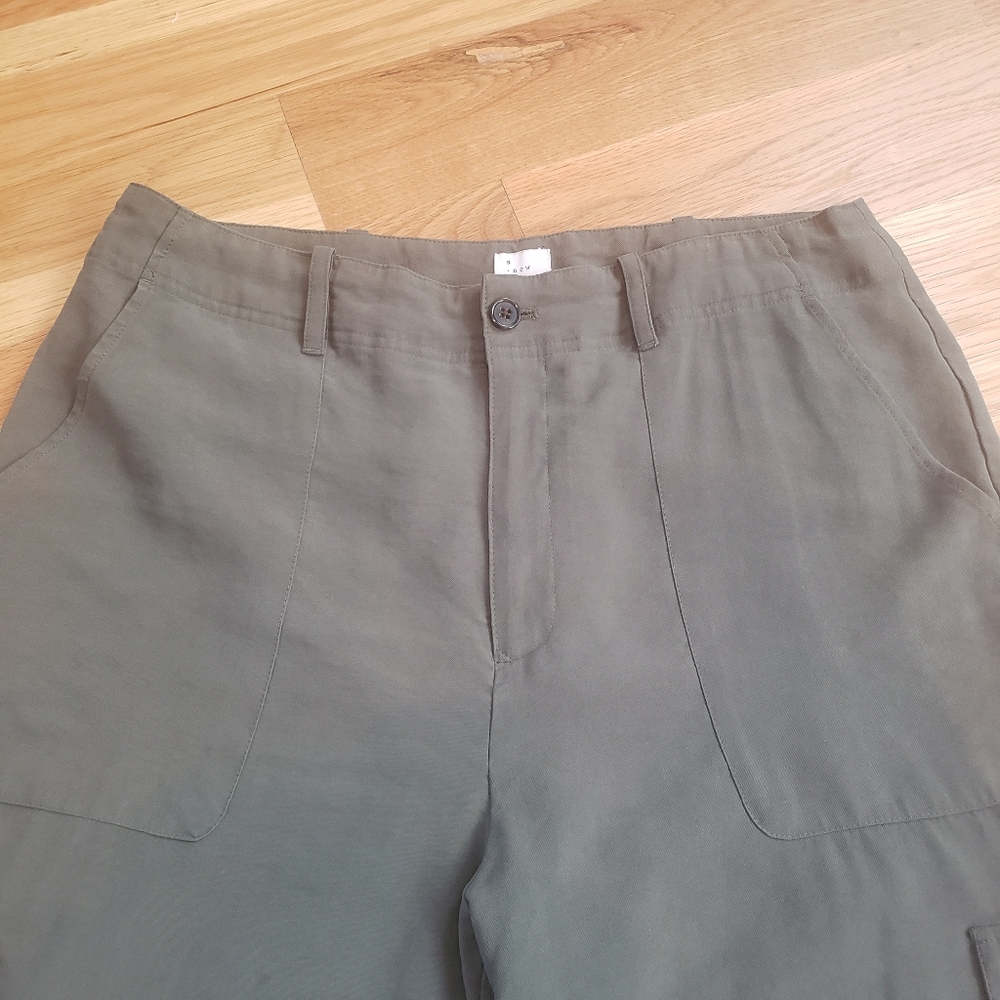 A New Day Olive Green Cargo Pants, Size 14 - Picture 6 of 7